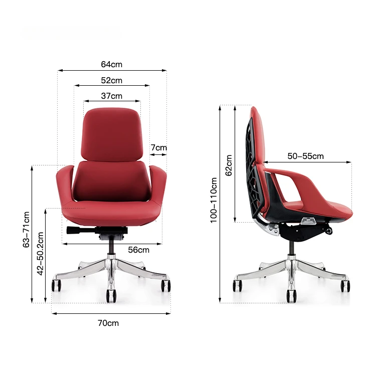 Kursi kantor desain komputer penyangga punggung kursi kantor ergonomis nyaman furnitur lucu Sedia Ufficio