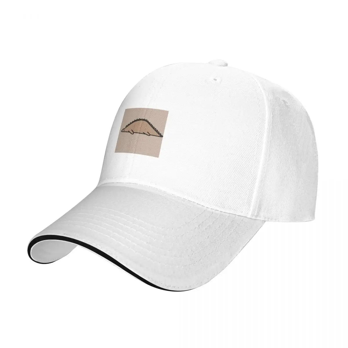 Sleepy beige Dino Baseball Cap Sunhat sun hat Visor Boy Women's