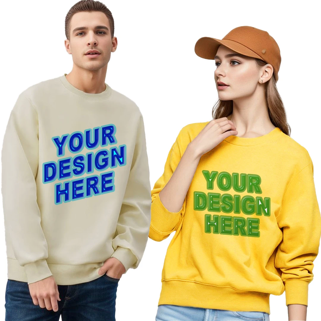 Felpe in cotone da uomo e da donna primavera autunno Design personalizzato Logo grafico stampato Pullover Felpe con cappuccio casual retrò allentate