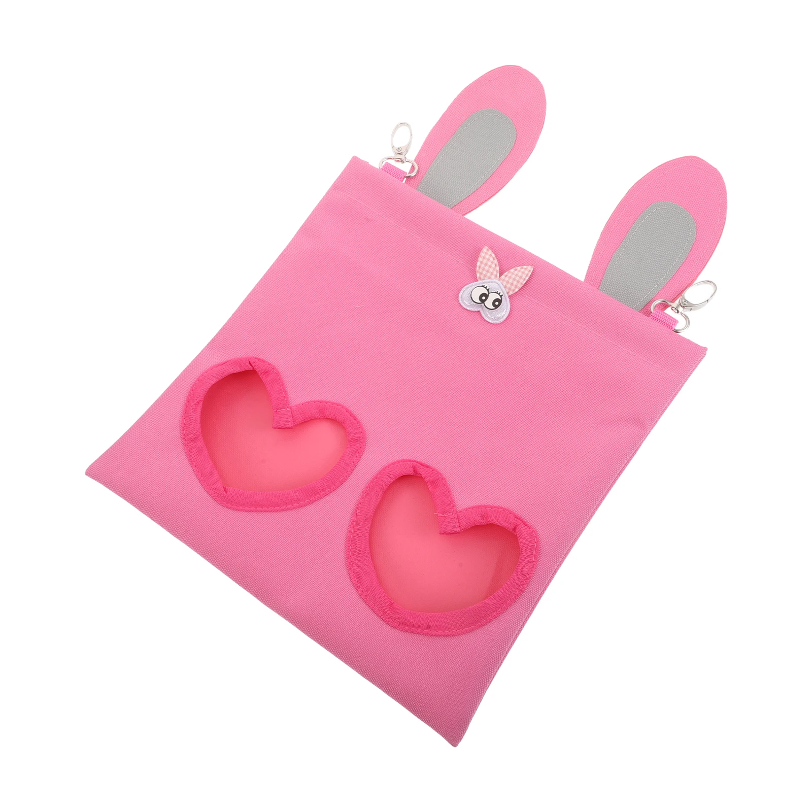 

Pet Feeder Bunny Accessories Hamster Hay Bag Cage Guinea Pig Food Chinchilla Rabbits Cute Design Easy Spacesaving Hanging