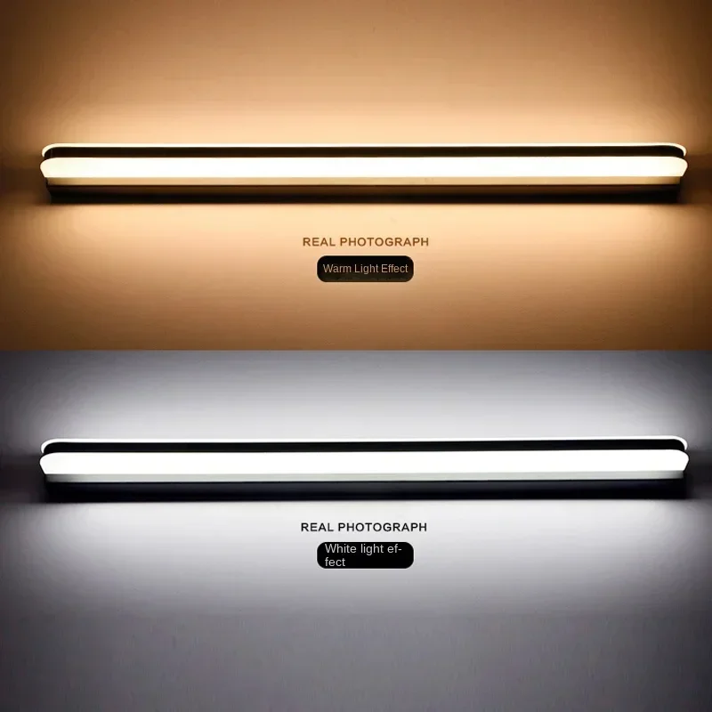 مصابيح حائط LED حديثة البساطة ، ديكور الحمام ، مصابيح المرآة ، مصابيح التعبئة ، تركيبات الإضاءة الداخلية