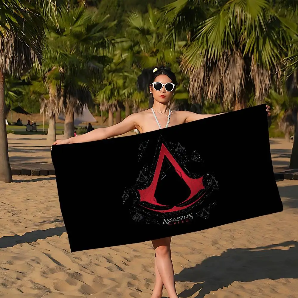 A-Assassin C-Creed Microfiber Beach Towel Absorbent Quick dry Soft Yoga Swimming Resort Mountain Climbing Towel