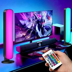 USB LED Light Bar RGB Color Changing TV Backlight Remote Symphony Atmosphere Light Strips Music Rhythm Ambient Pickup Lamp Decor