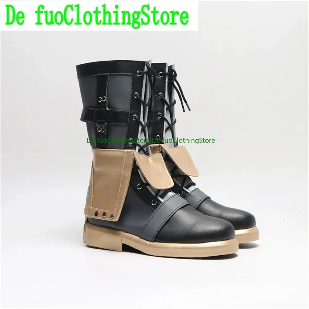De Fuo Clothing Anime Store Freminet Lynette Lyney Genshin Impact Cosplay Shoes Game Anime Halloween Christmas #1
