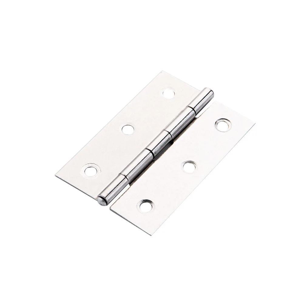 

16pcs 3 Inch Stainless Steel Door Hinge Heavy Duty For Cabinet Drawer Box Toolbox Furniture Flap Hinge Mounting Holes