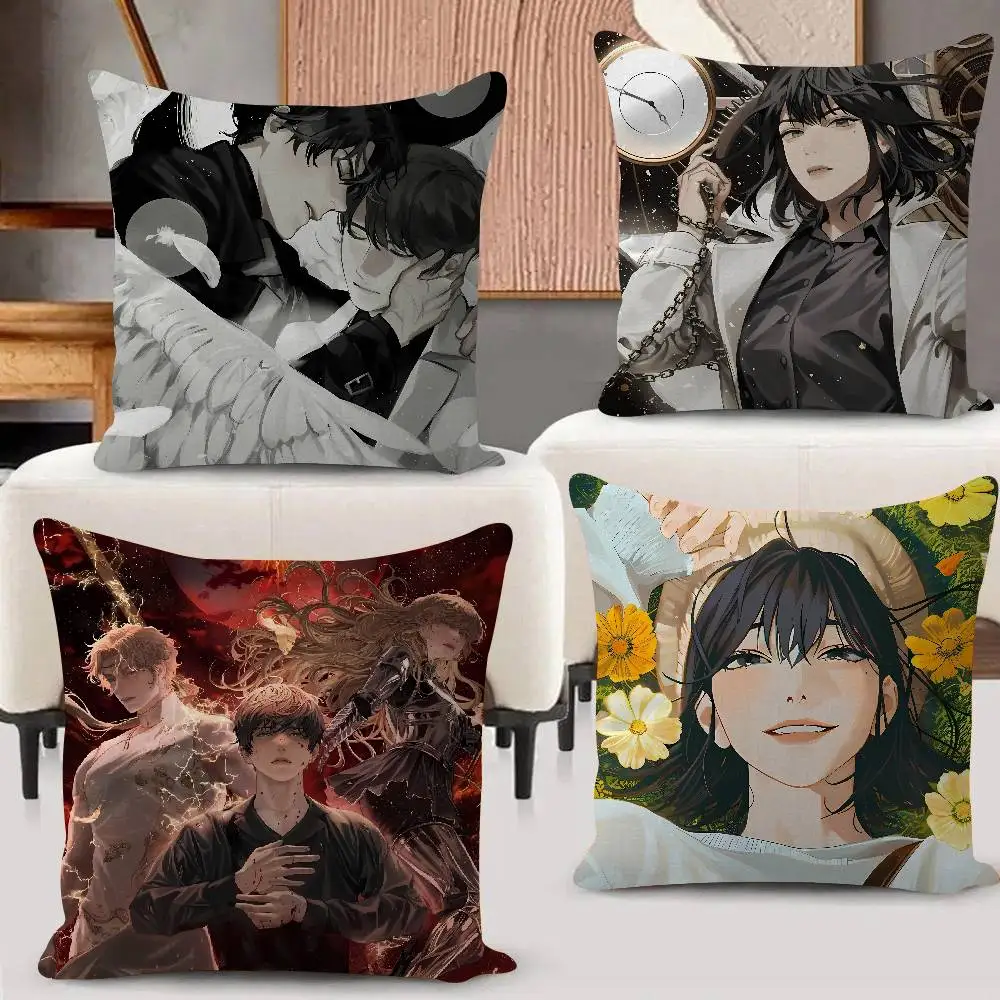 Anime O-Omniscient ReaderS Viewpoint Mini 45*45cm Cushion Cover Pillow Cover Decor Pillowcase Home Pillowcase For Couch Pillow