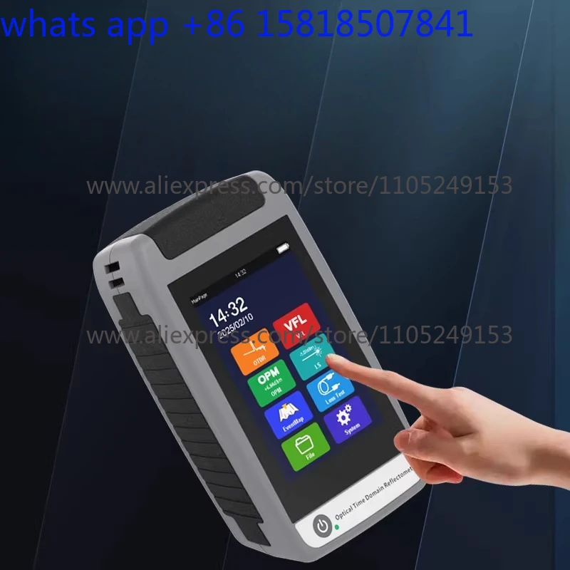 Reflectometer with light test optical power meter red light pen breakpoint attenuation test fiber