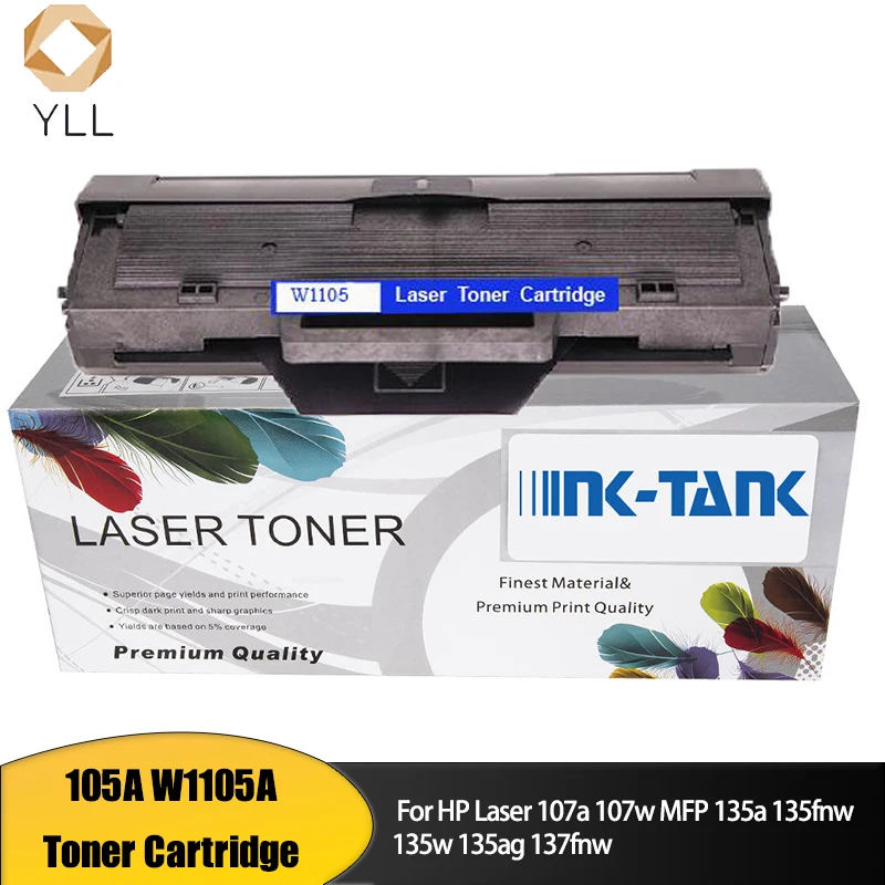 

With Chip 105A 106A 107A 110A 112A Compatible Toner Cartridge For Hp Laser 107a 107w Mfp 135a 135fnw 135w 135ag 137fnw