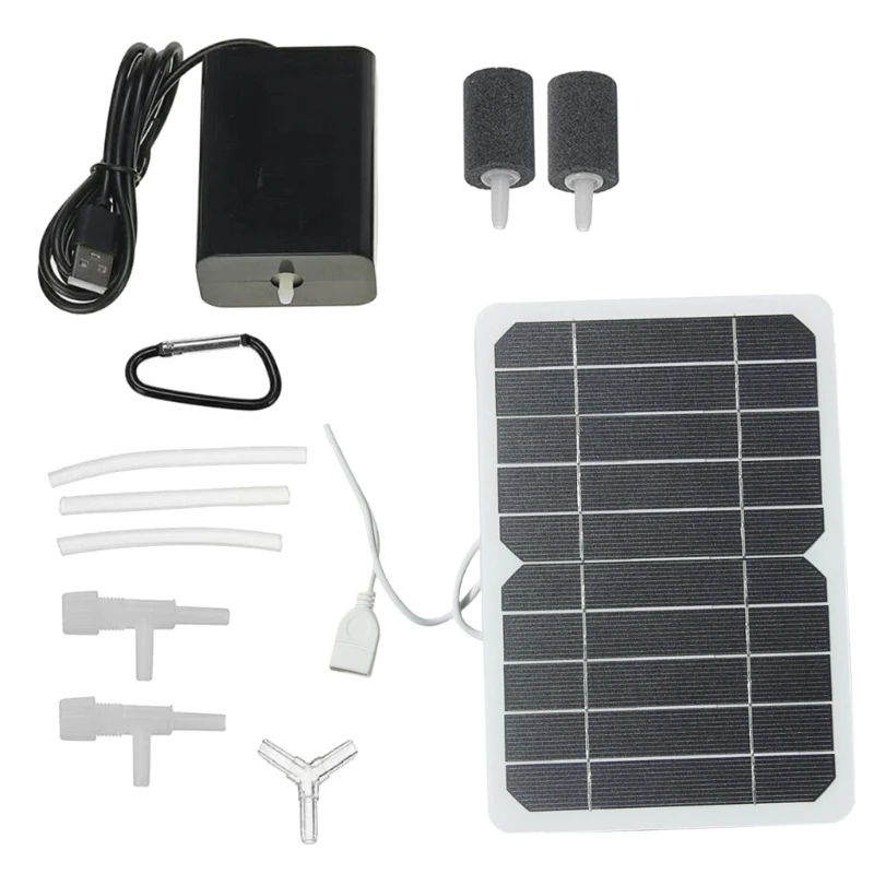 5W Solar Water Fountain Solar Panel Water Pumping Bird Bath Fountain Solar Power Water Fountain Pumping for X37A