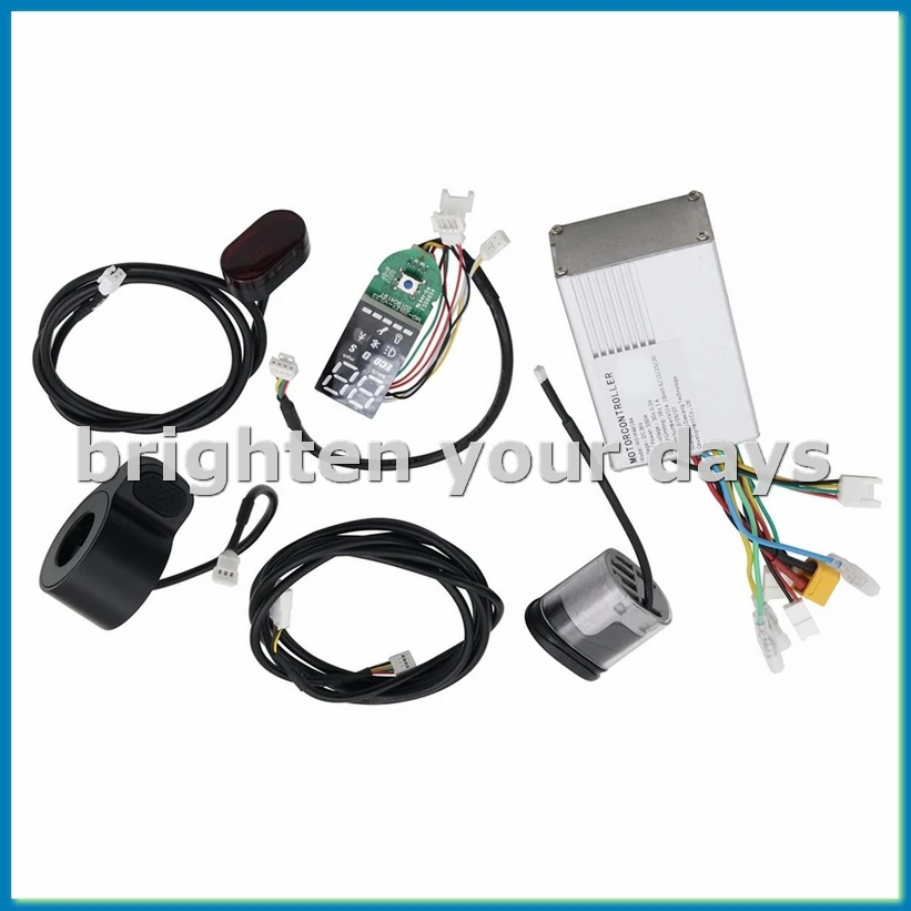 

Контроллер электронного скутера 36 В, 18 А, 350 Вт + Bluetooth, комплект дисплея приборной панели для электрического скутера KickScooter MAX G30-VVNB