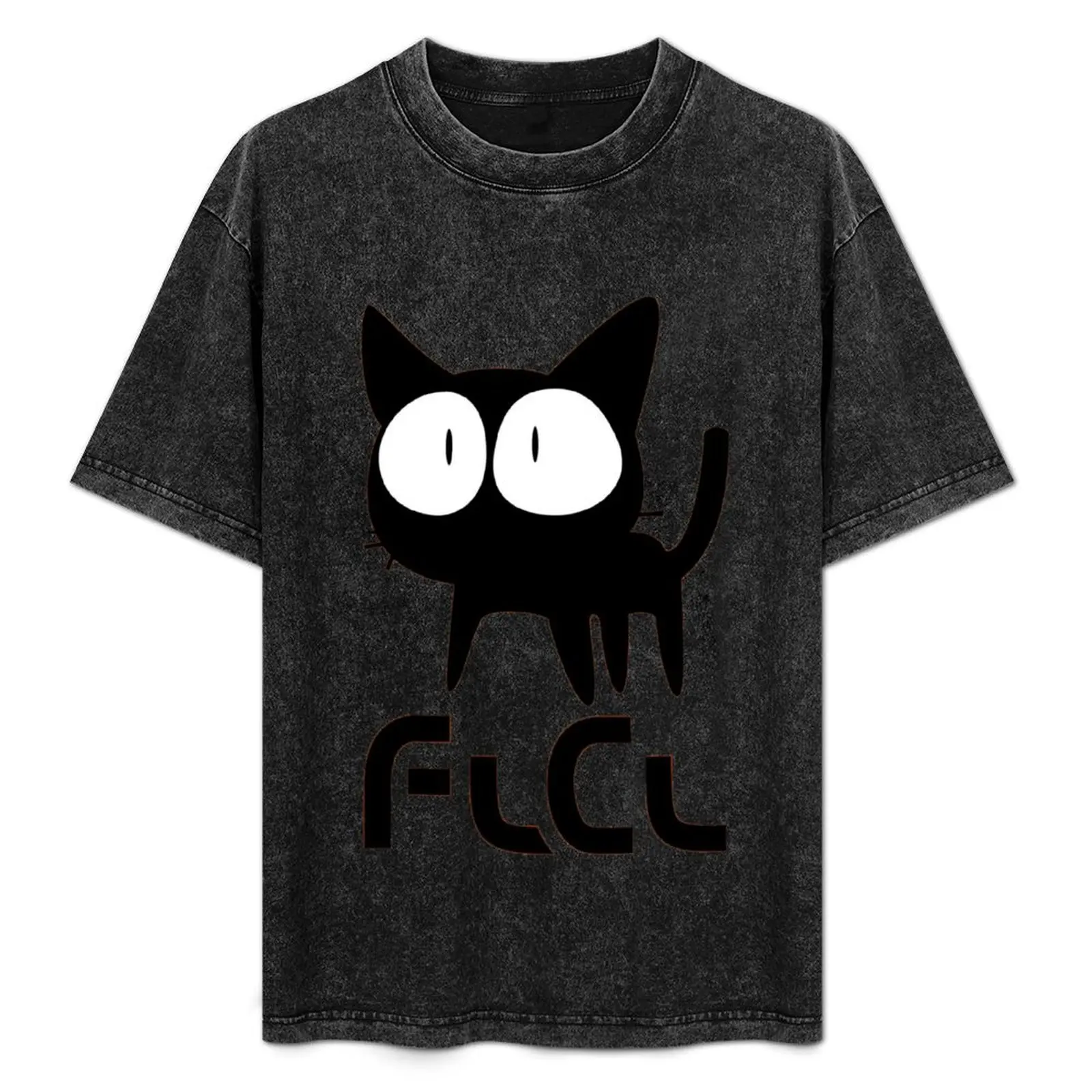 

FlCL CAT T-Shirt man t shirt summer t shirts for graphic tees shirt for printed shirts for T-Shirt