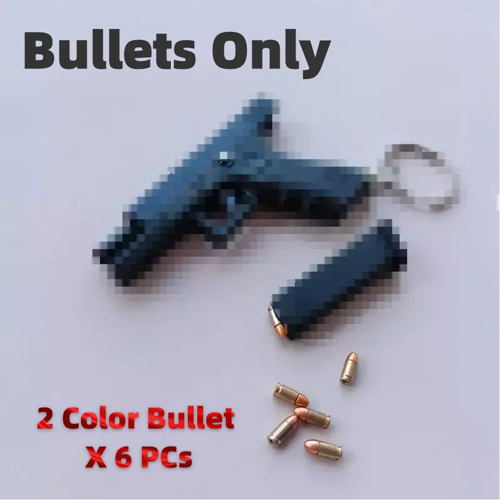 1:3 Scale Bullets for Mini Glock 17 Alloy Empire Glock 17  Bullets Accessories - Only Bullets