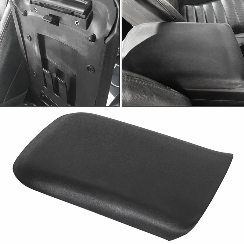 Car Center Console Armrest Lid Cover 5R3Z6306024AAC For Ford Mustang 2005-2009 Arm Rest Box Pad Armrest Latch