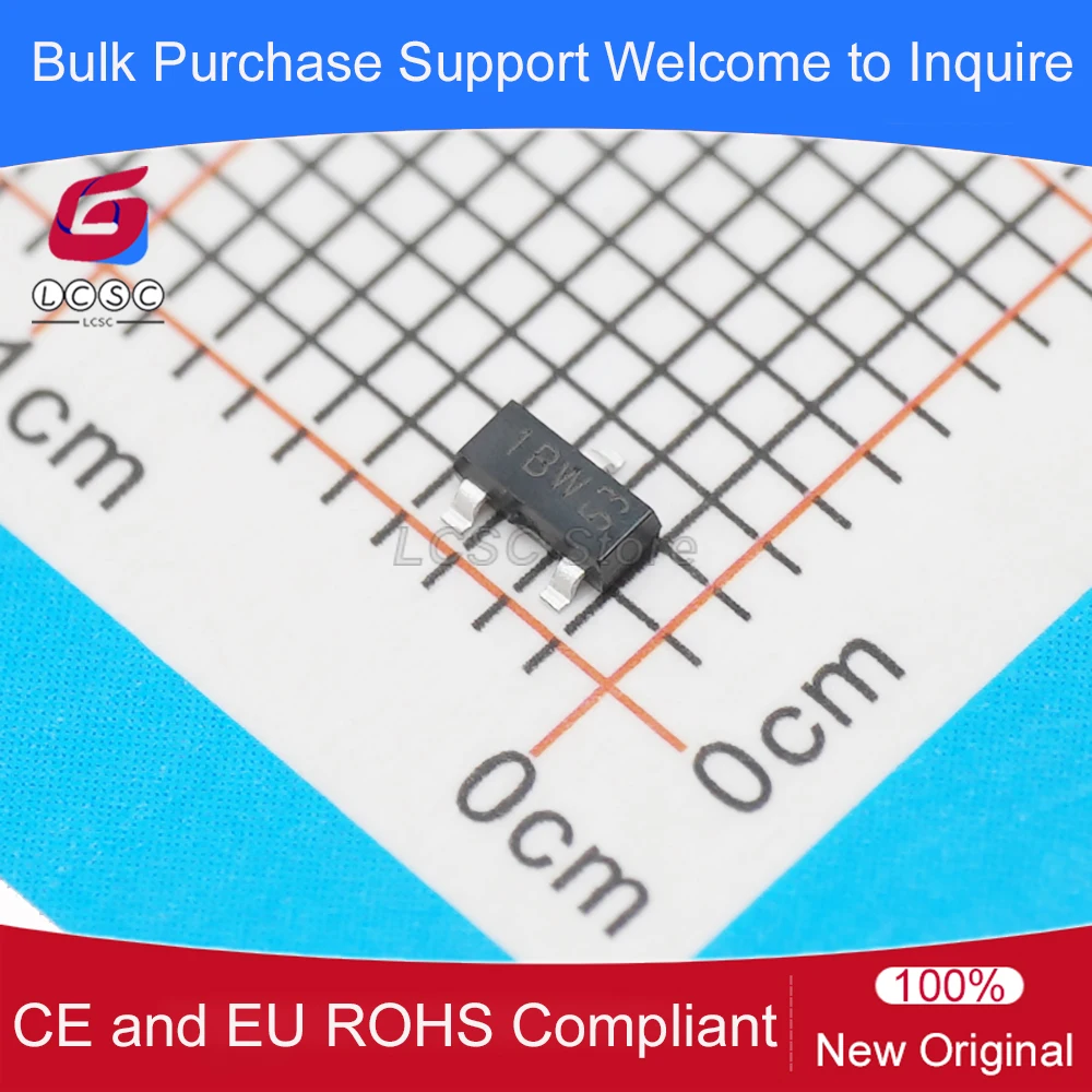 20-100Pcs/Lot Original BC846B,215 SOT-23 65V 100mA NPN Transistor Bipolar BJT Triode BC846B Marking Code 1BW image 4