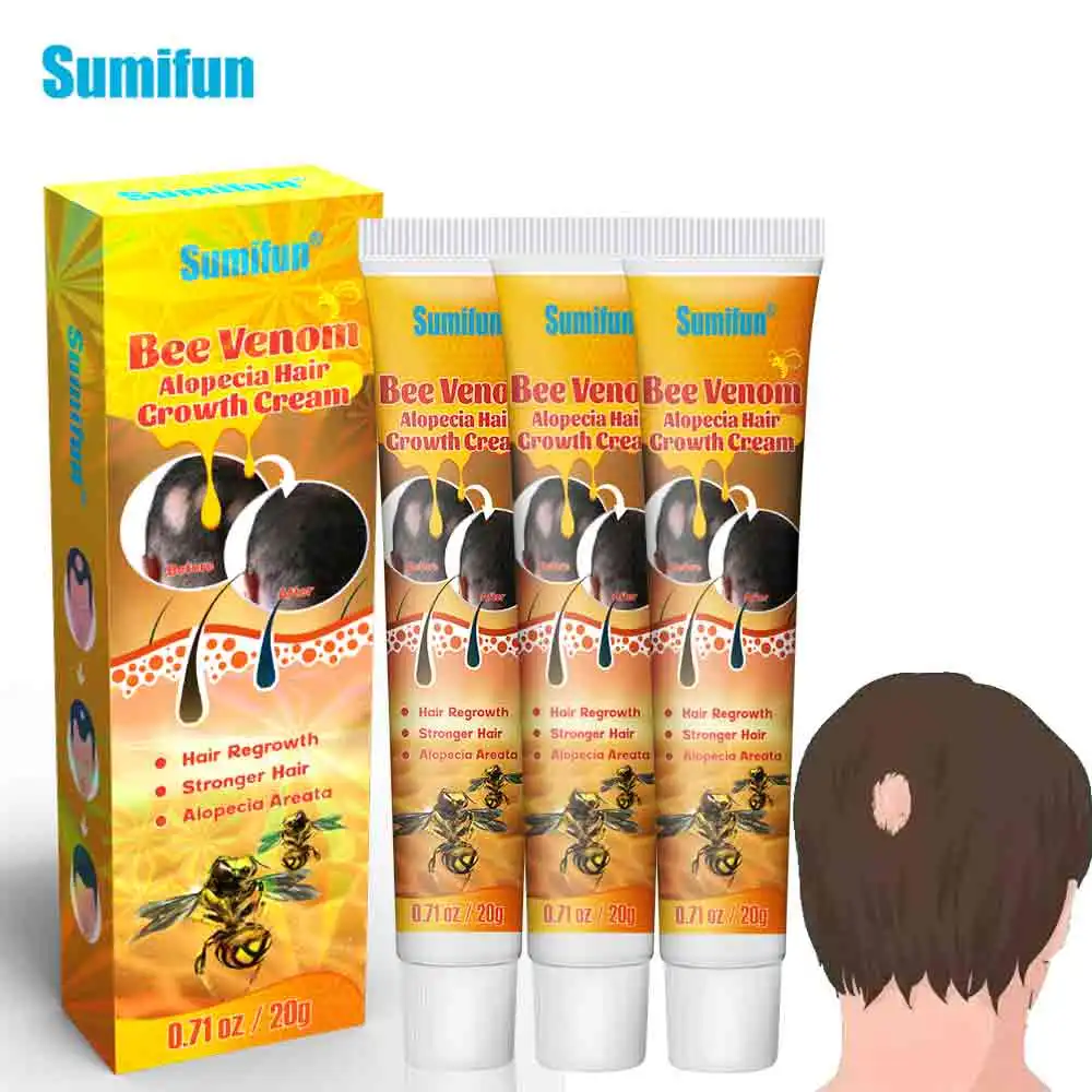 

1/3/5/10Pcs Sumifun Hair Growing Cream Alopecia Baldness Regrowth Repair Ointment Treat Grow Hairs Root Nourish Care Plaster