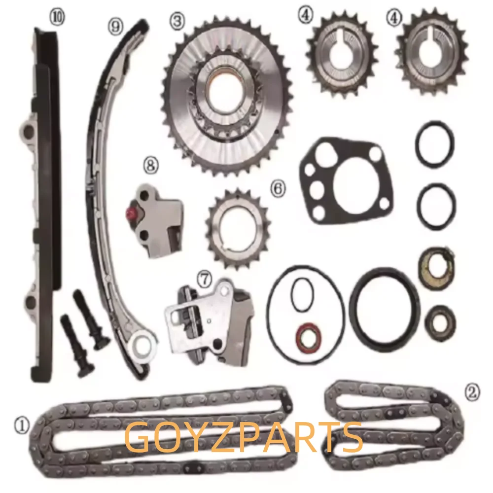 KA24 KA24DE 13028-53F02 RKT8903K 82100049 Timing Chain Repair Kit For Nissan Altima Frontier Xterra 240SX Pickup Truck Paladin