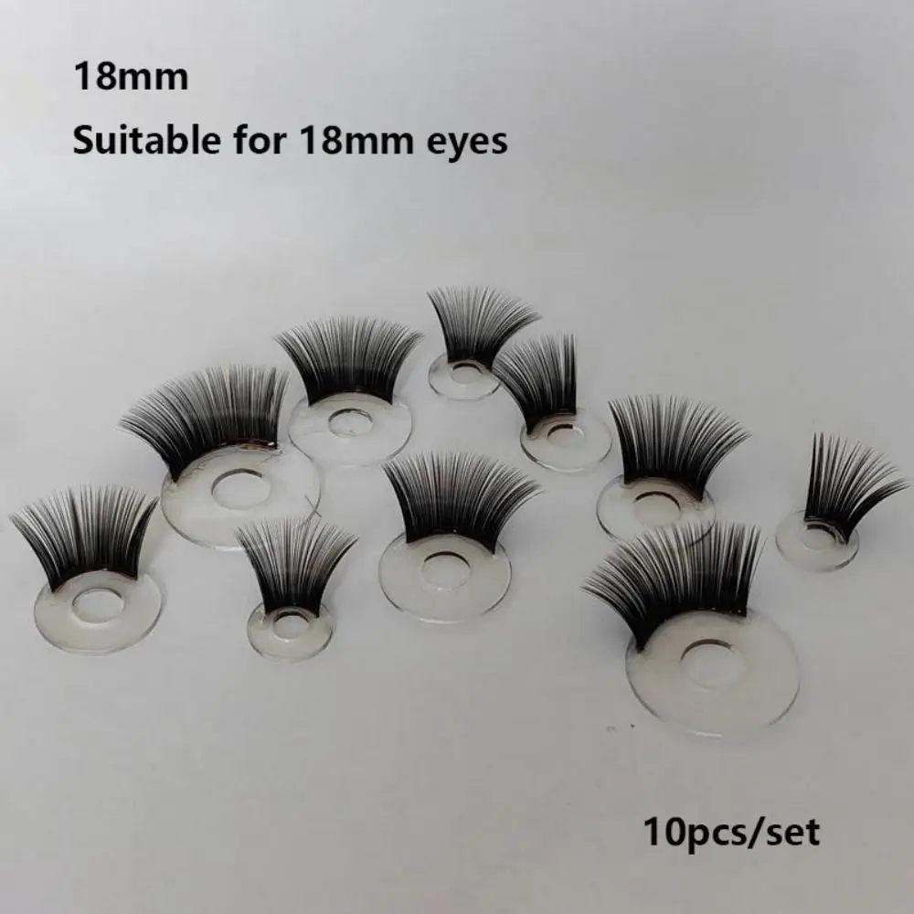 10pcs High Quality 12-35mm Eyes Eyelash DIY 8 Styles Crystal Eyeballs Making Eyelashes for Blythe Dolls Pretend Play