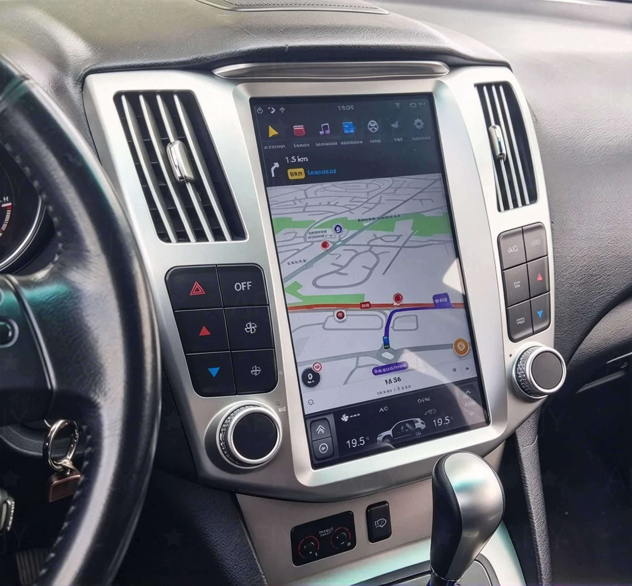 Android Auto Head Unit 12.3 Inch - Système multimédia à écran tactile Android