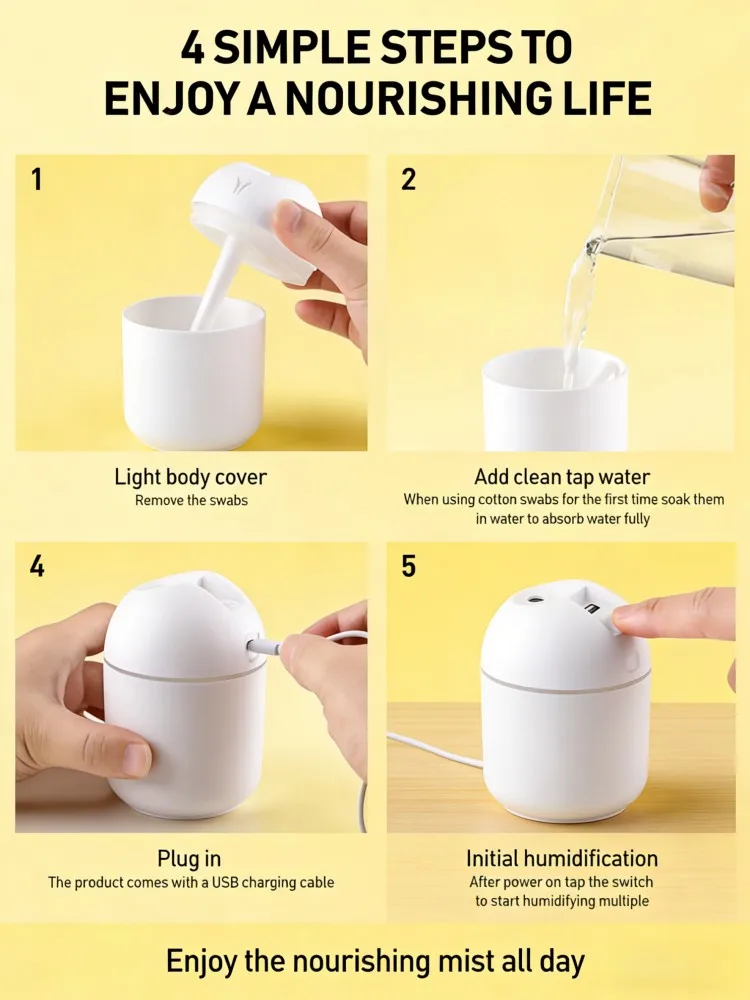 Cool Mist Humidifier Aroma Diffuser with LED Night Light Quiet USB Portable for Bedroom Home Office Baby Nursery  shoes