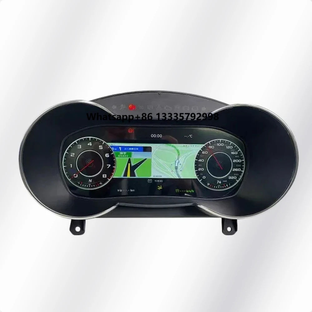 

12.3 Inch LCD Digital Dashboard Cluster for Audi’ TT Auto Radio Instrument Panel Cockpit Unit Linux