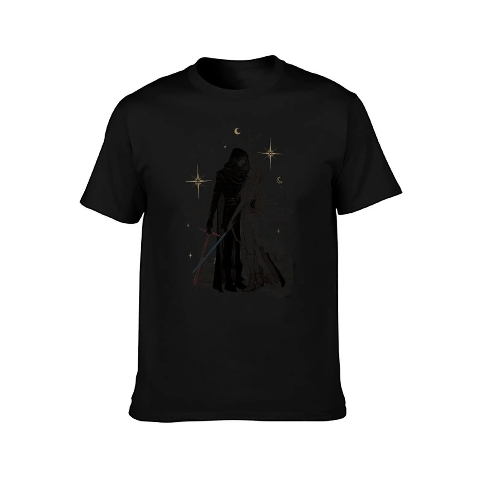 The God of Death Loves the Desert Flower T-Shirt Basic Crew Neck Short Sleeve Top T-Shirt