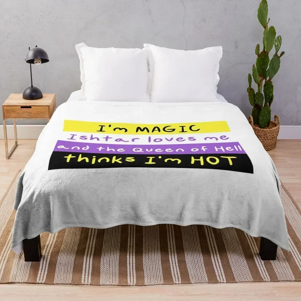 

A tribute to Asu-Shu-Namir Throw Blanket Summer Cool Breathable Blanket for Sleeping