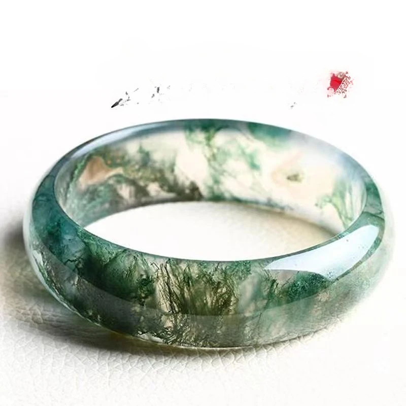 

Authentic Pure Aquatic Jewelry Natural Agate Bracelet Fresh and Stylish Gift