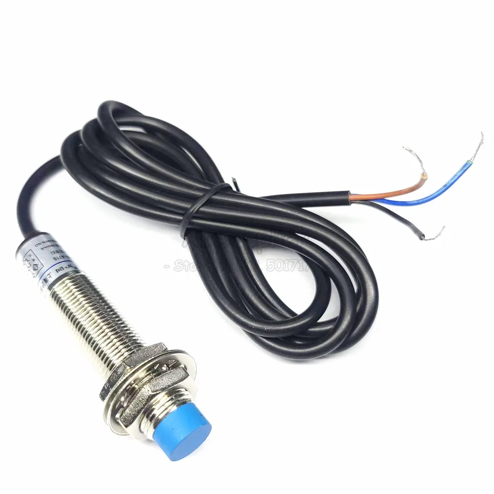 LJ12A34Z/BX Inductive Proximity Sensor Probe Cable NPN 3-Wire Metal Induction Photoelectric Switch Sensor LJ12A3-4-Z/BX