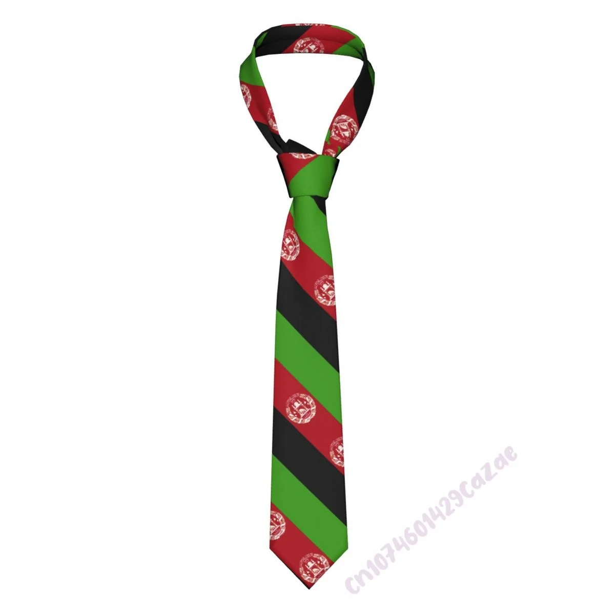 

Afghanistan Flag Neck Ties For Men Women Casual Plaid Tie Suits Slim Wedding Party Necktie Gravatas For Gift Proud