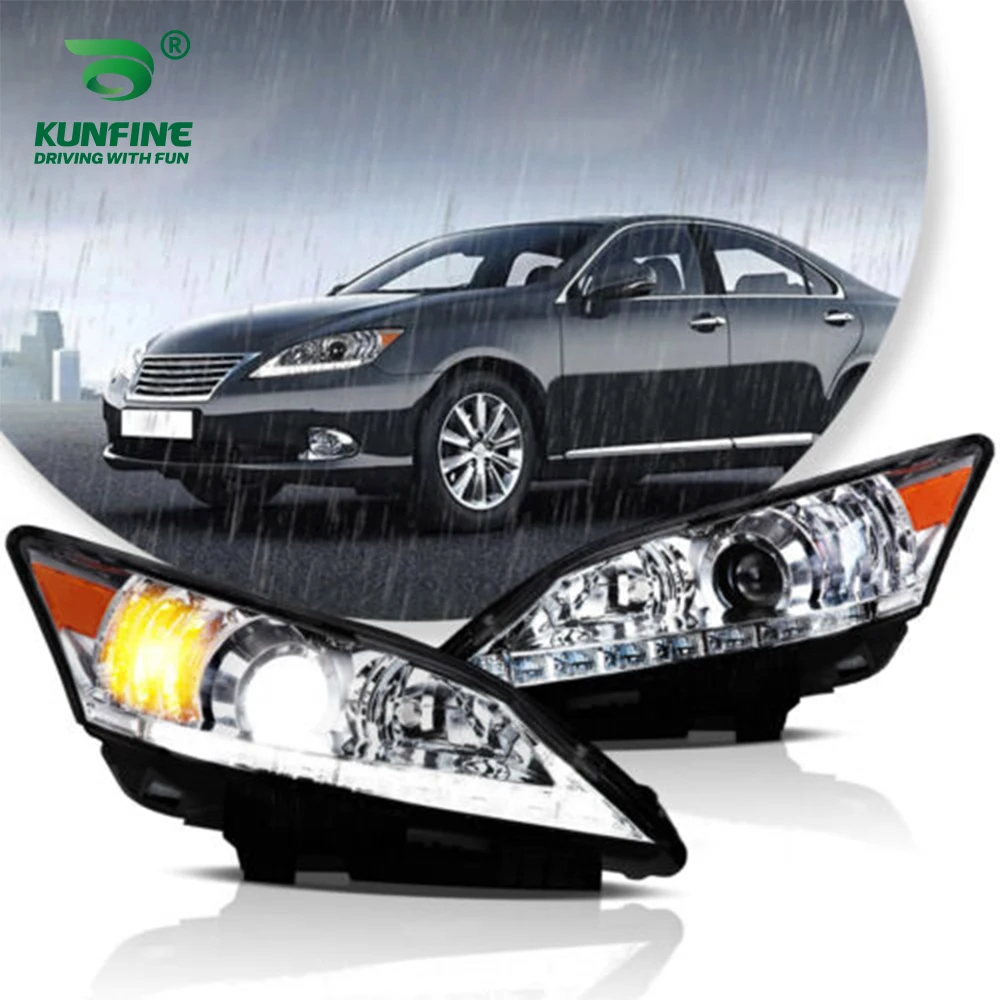 

Автостайлинг KUNFINE, автомобильная фара в сборе для Lexus ES350 2010-2012, головная фара, автомобильная тюнинг, детали для телефона, подключи и играй