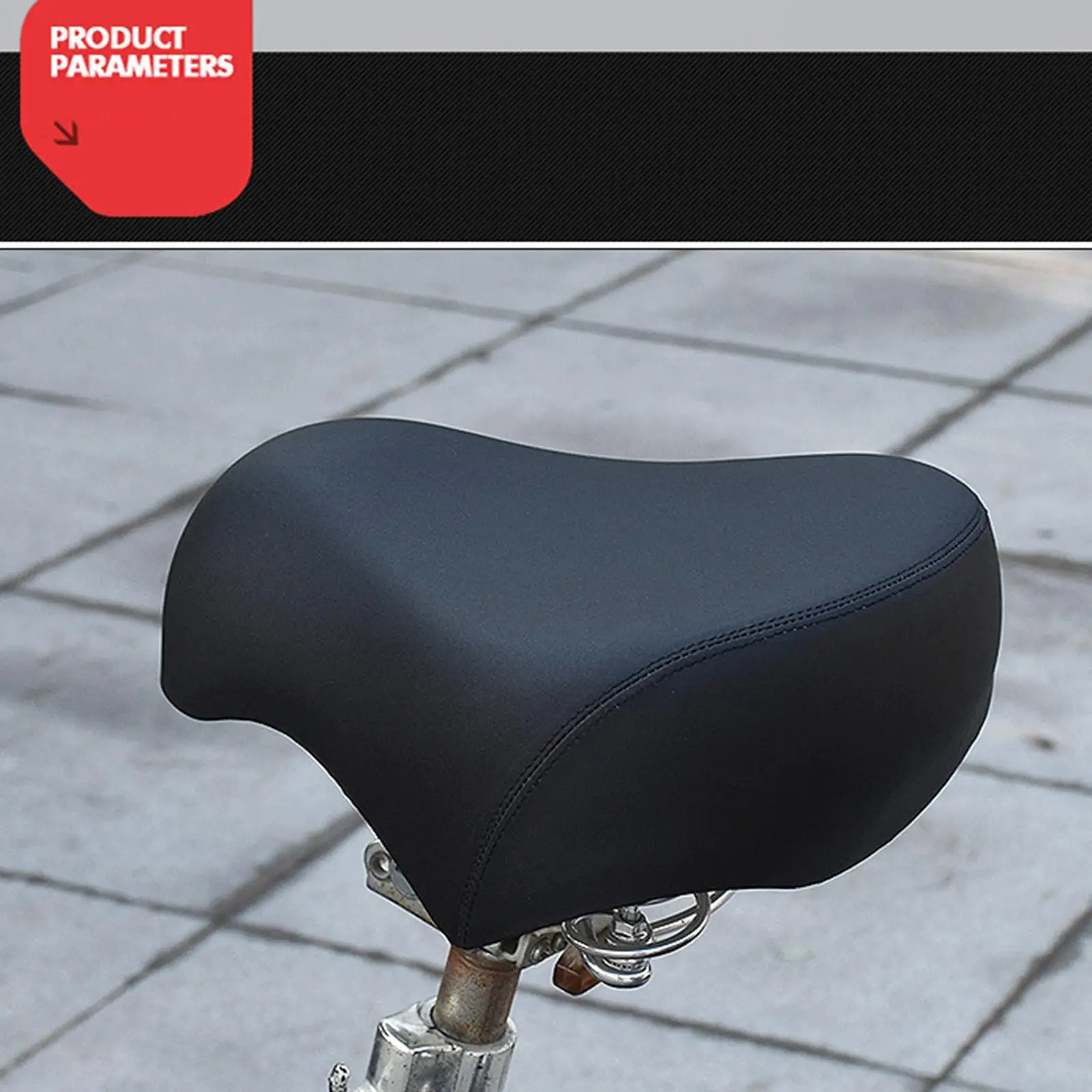 

Универсальное седло для электровелосипеда с широкой амортизацией, утолщенная подушка сиденья, улучшенная версия для горных велосипедов, комфорт для мужчин и женщин