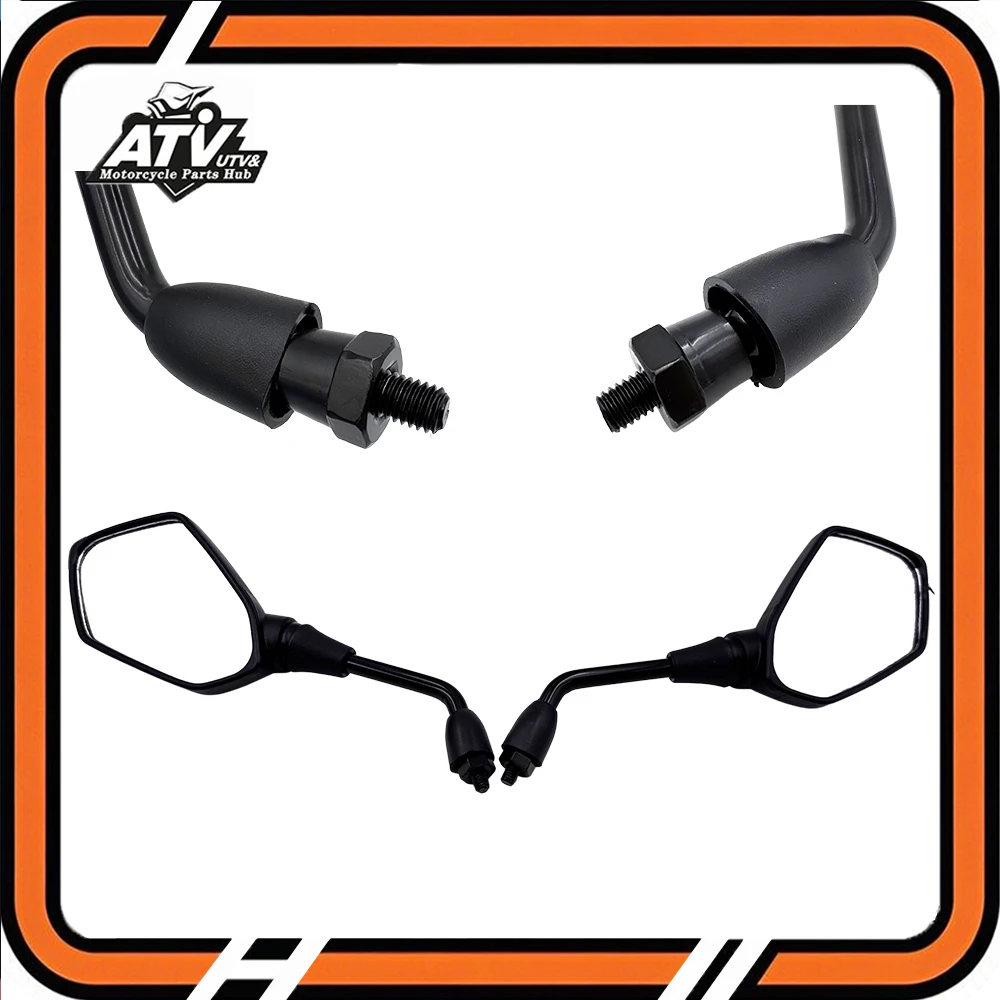 مرآة الرؤية الخلفية RH LH 7020-200300 7020-200200 ل CFMoto ATV CForce CF400ATR 500ATR CF600ATR CF600AU CF400AU 450L 520L CF500AU