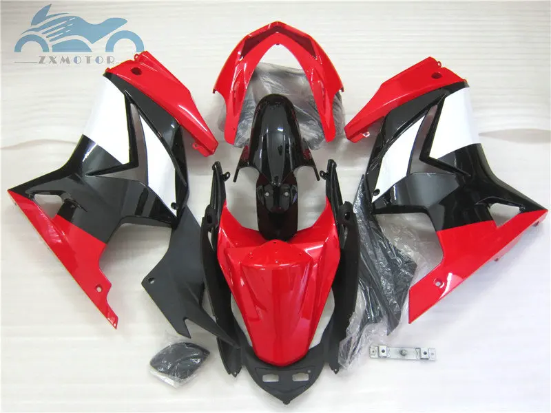 Cheap Fairing kits for Kawasaki injection fairings Ninja 250r 2008 2009 2010 2014 EX250 08 09 10-14 ZX250 red black ABS bodywork