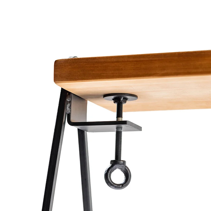 Modern Simple Outdoor Table Leg Iron Stand Can Be Removed Table Foot Free From Punching Portable Table Holder