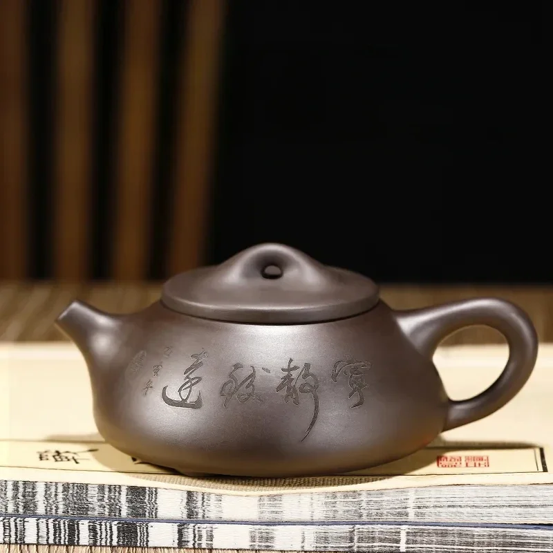 

Purple Clay Pot Raw OreKung Fu TeaPot Purple Clay Tea Set Handmade Tea Pots Ceramic Clay Pots Puer