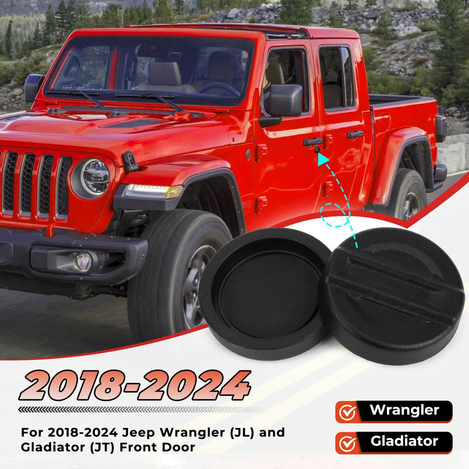 Keyhole Cover For Car 2 Pieces Exterior Front Lock Protector Keyhole Protection For Home Garage Workshop Road Trip Daily Commute