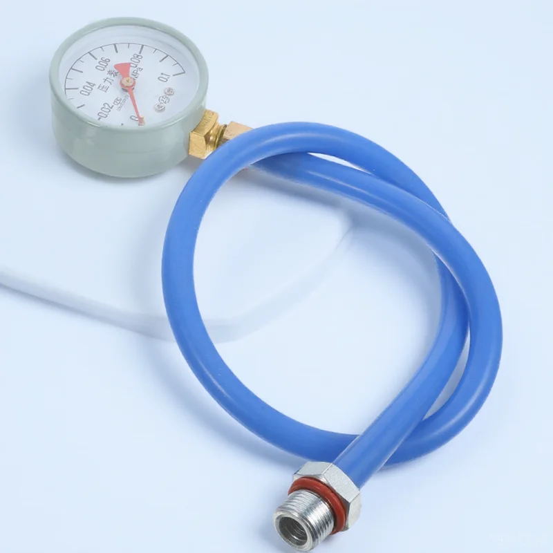 

1pc Exhaust Back Pressure Tester Gauge High Temperature Resistant Rubber Car Exhaust Plugging Emission Inspection