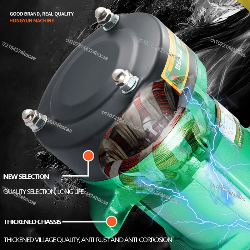 0.55KW 380v/220v Attached Plate Vibrator Single 3 Phase Cement Concrete Vibration Motor