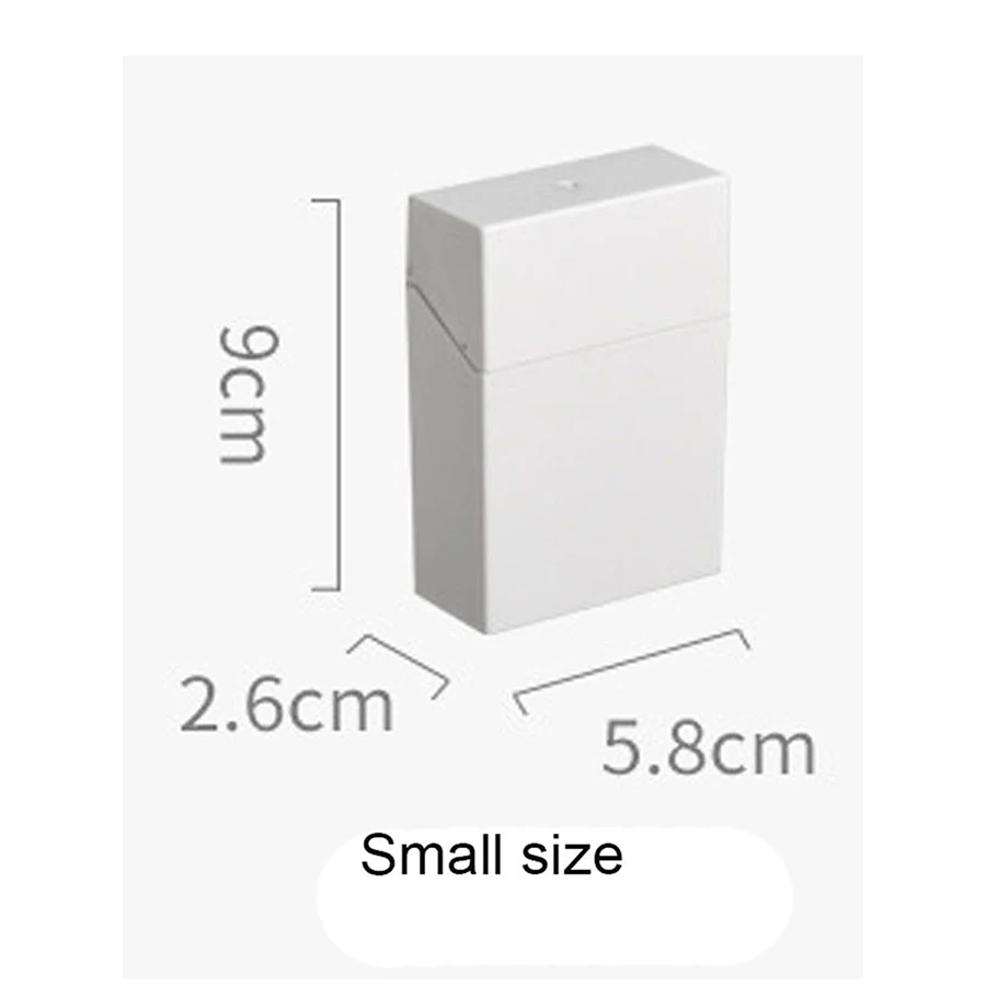 Sharkbang Neuankömmling L/S Flip Box, weiße Postkarten-Aufbewahrungsbox, Desktop-Organizer-Halter für den Alltag, DIY-Boxen – Detail 5
