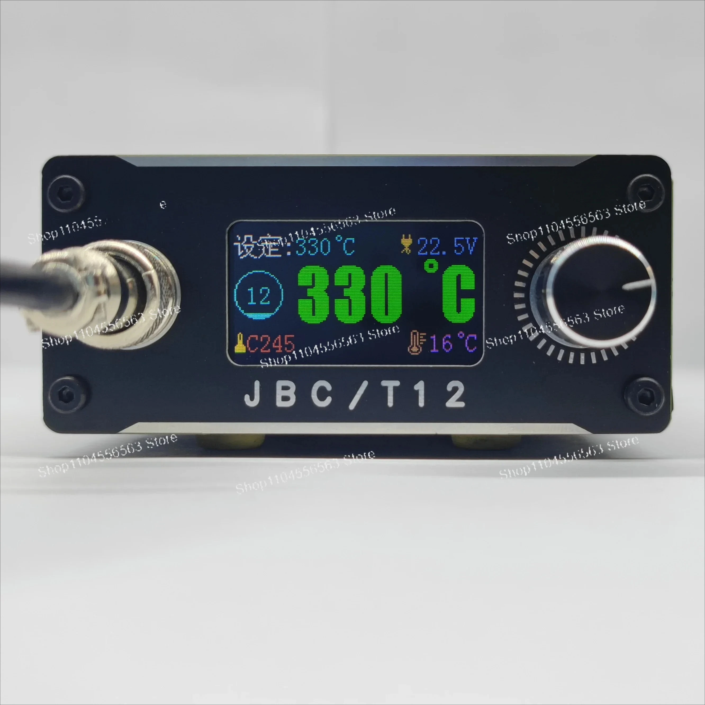 

Интеллектуальная плата управления большим экраном для паяльной станции T12 JBC245 высокой мощности 210 Вт с постоянной температурой