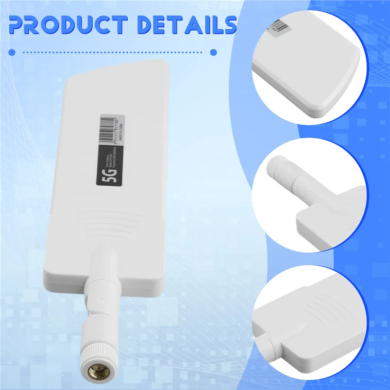 เสาอากาศไวไฟแบบยืดหยุ่น Superior-600-6000Mhz สำหรับเราเตอร์ไร้สาย 2G 3G GSM GPRS 4G 5G กำลังขยายสูง 40 Dbi LTE