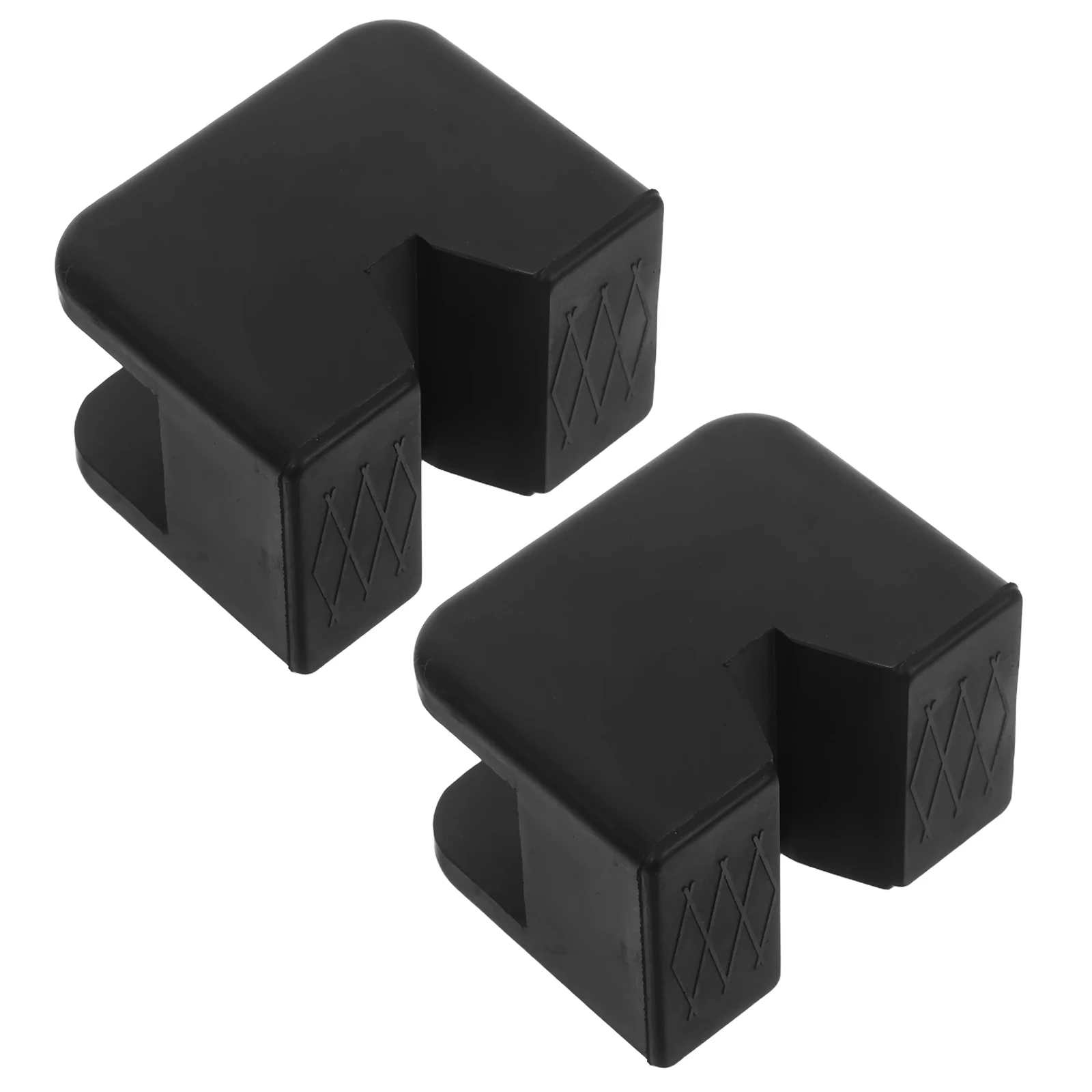 

2Pcs Jack Rubber Cover Universal Rubber Support Sleeve Stand Pad for 2-3 Ton Car Floor Frame Rail Automotive Marine