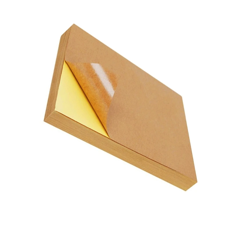 100 ورقة ملصق بحجم حرف 210 × 297 مم ملصقات ذاتية اللصق قابلة للطباعة