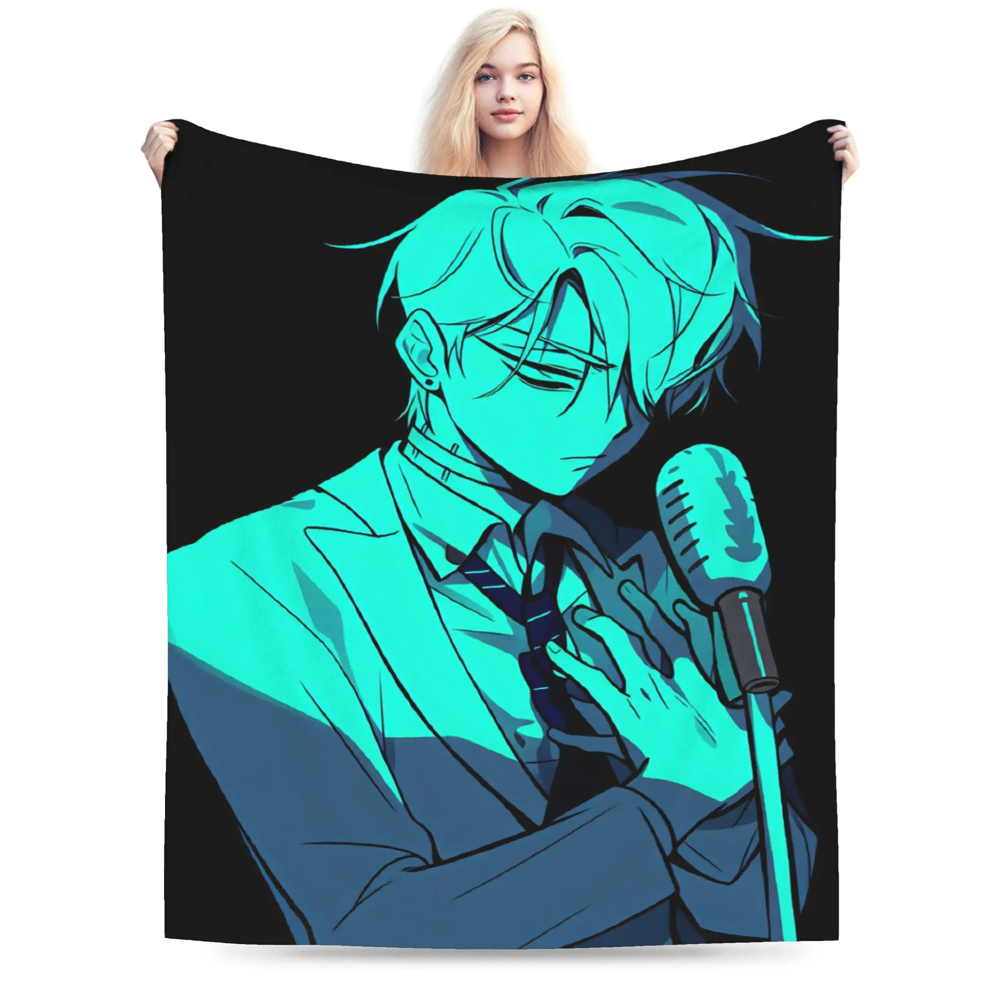 Till ALNST Zombie Stage Blankets Kids Adults  Flannel Throw Blanket For Home Decor Comfortable DIY Quality Bedspread Gift