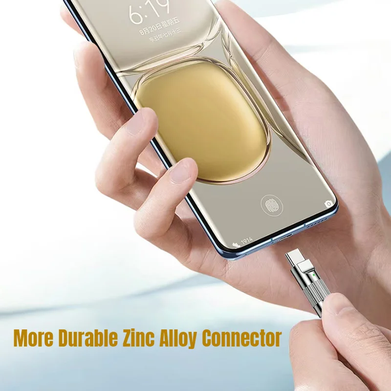 Kabel USB do szybkiego ładowania typu C Kabel Lightning Micro USB Miękki kolor Kabel do szybkiego ładowania 6A do iPhone Xiaomi Redmi