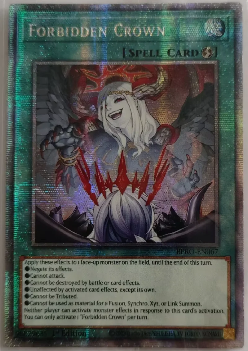 yugioh forbidden spell cards RC04-AE065 Droplet (SER) TCG Corner Originally released August 1 RA02-EN058 - Forbidden Lance -