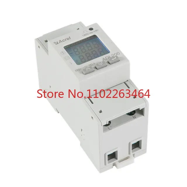 Smart Adl200 Mid Power Single Phase Din Rail Electricity Energy Meter With Pulse Output