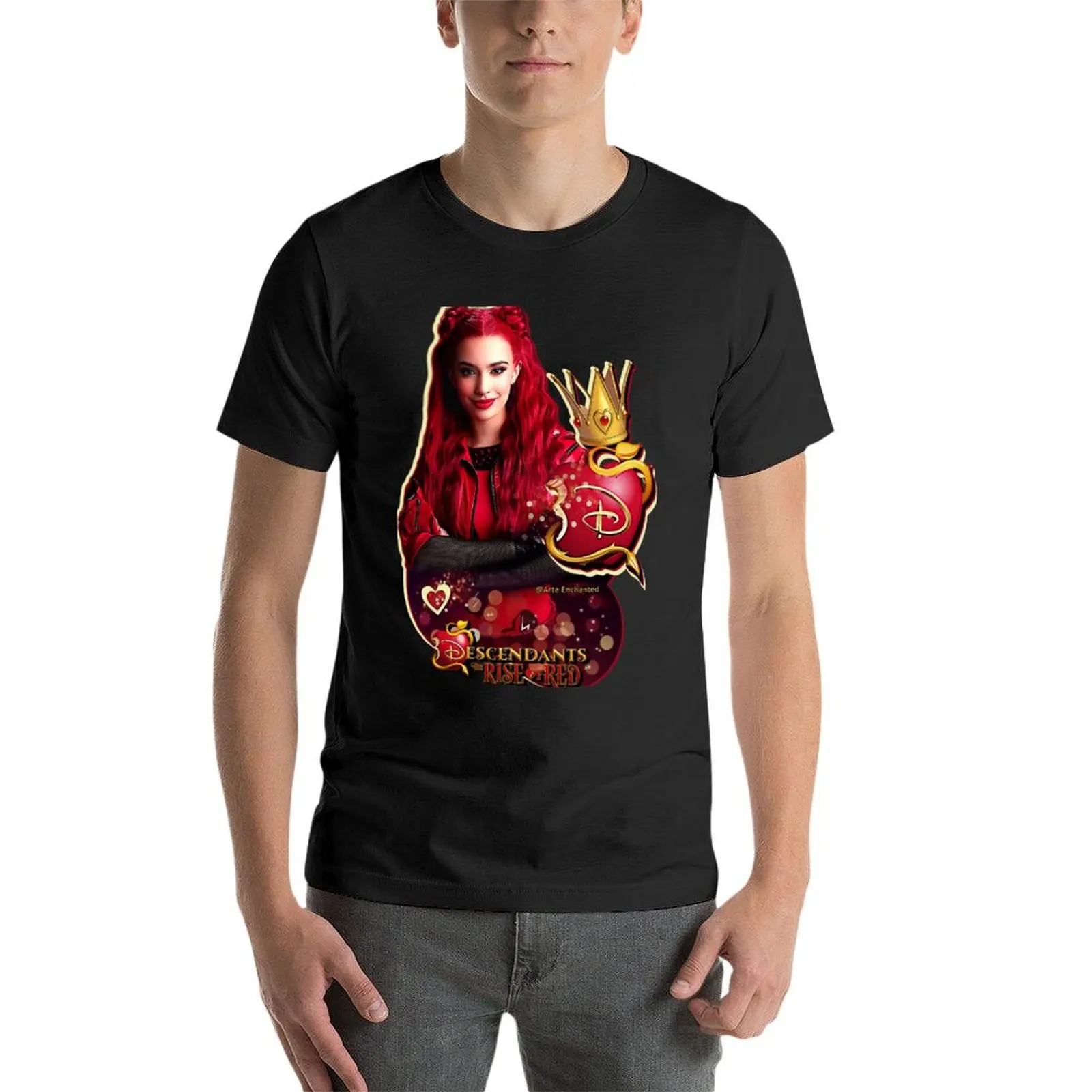 Potomkowie 4 powstanie koszulki z motywem anime nowe wydanie rapera koszulki z nadrukami projektanta t-shirt mężczyzn