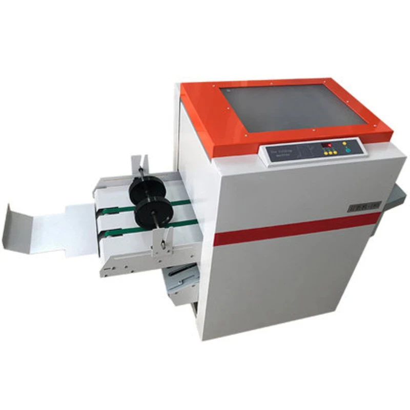 180 Paper Creasing & Folding Machine Electric Motor Computerized High-Speed Folding for Color Pages Dashed Lines