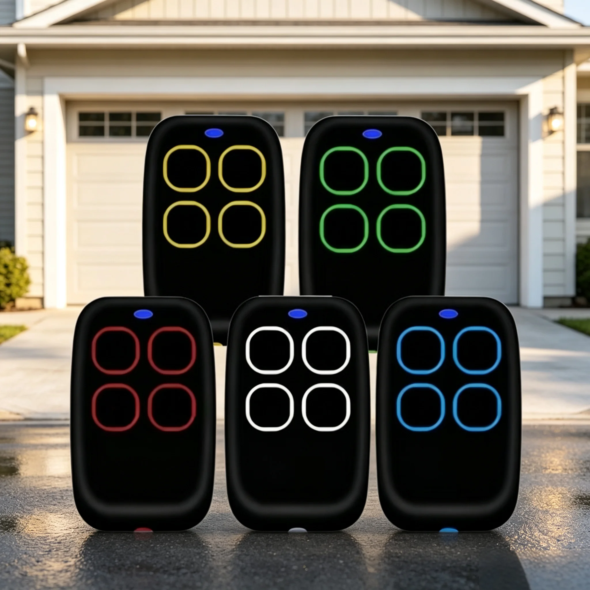 Universal Duplicator Garage Remote Controller Command Clone Self-copying Automation Gate 433.92 MHz 433Mhz-Fixed Code